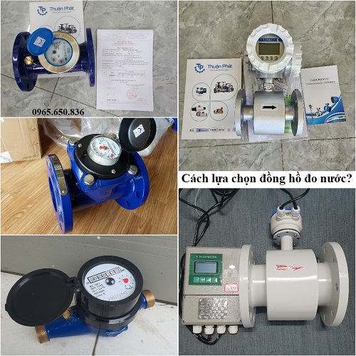 Cách lựa chọn đồng hồ đo nước