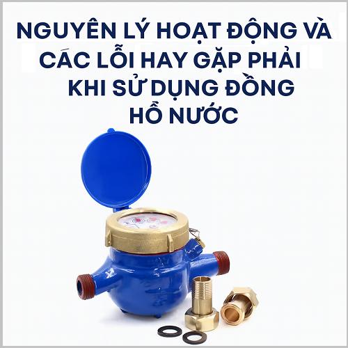 Nguyên lý hoạt động và các lỗi hay gặp phải khi sử dụng đồng hồ nước