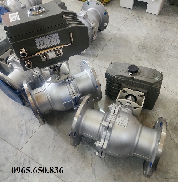 Van bi điều khiển điện DN100