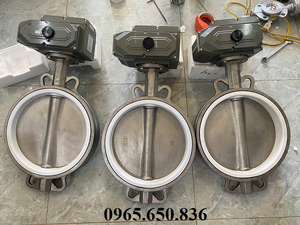 Van bướm điều khiển điện DN300